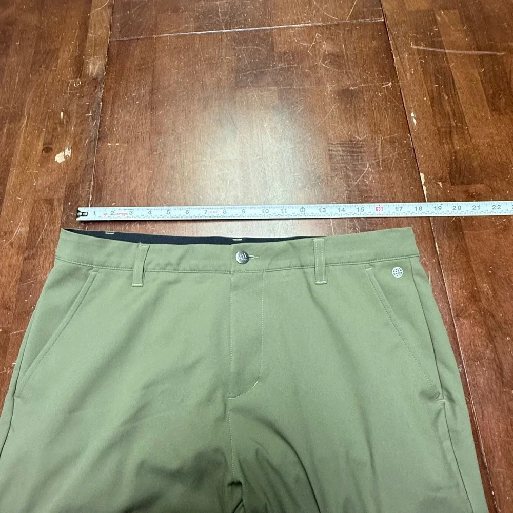 Adidas Golf Pants Mens 34x34 Olive Green Ultimate365 Performance HR9050
